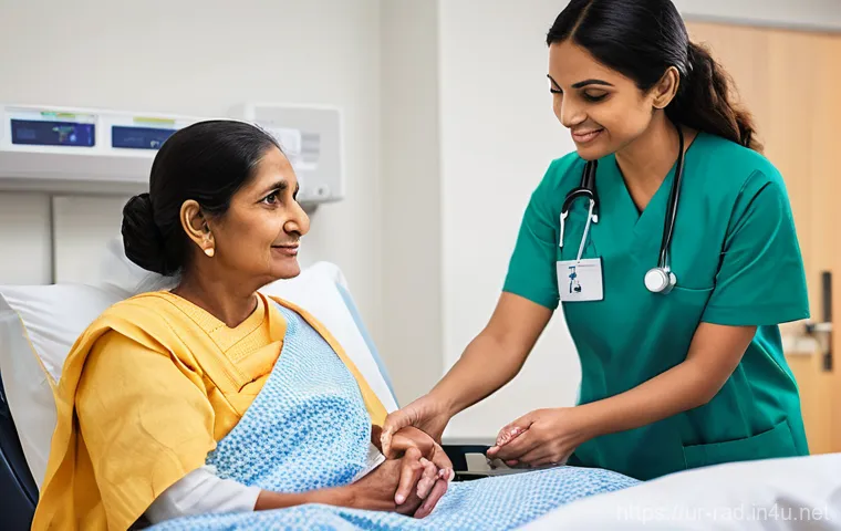 방사선 치료 의료보험 청구 - **Prompt 2: Organizing Reimbursement Documents**
    A meticulous scene depicting an adult (male or ...